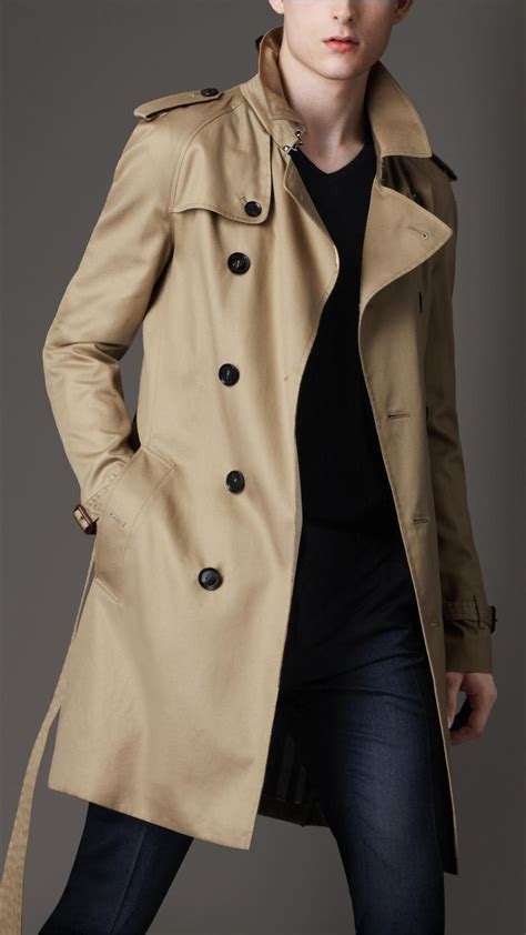 burberry london trench coat mens|Burberry full length trench coat.